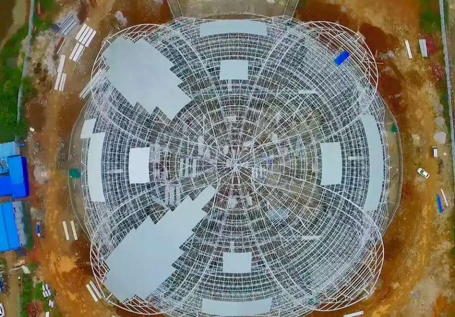 河东体育馆网架