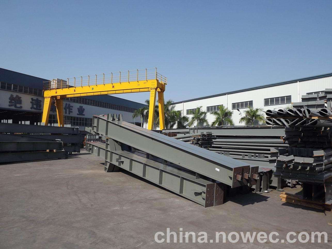 河东网架工程中的分条(分块)吊装法